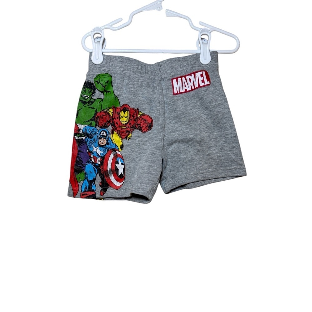 Marvel Toddler Boy 3 Piece Shorts Bundle Superhero Shorts Size 3T - Picture 2 of 11